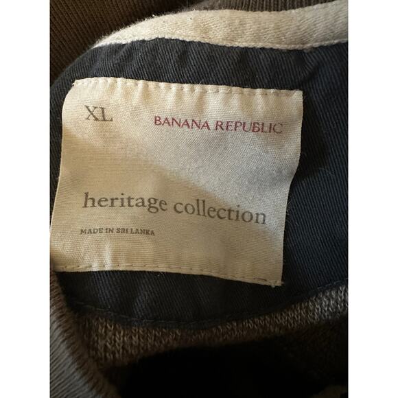 Banana Republic Heritage Collection Elbow Patch Sweater, Men's, Size XL - Picture 6 of 7